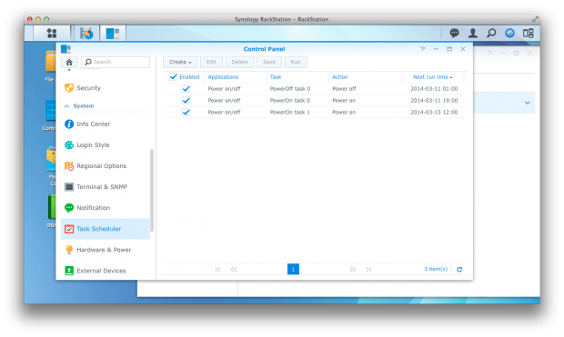 DSM 5.0 auf einer Rackstation RS214 (Screenshot: Golem.de)